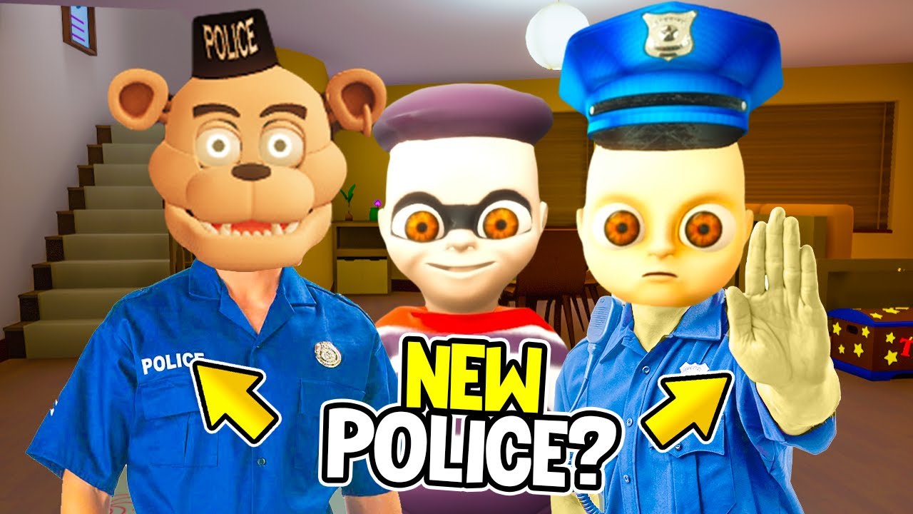 DAILY LIFE but EVERYONE ARE RICH POLICE | (very funny) Funny Gaming Moments With Baby In Yellow