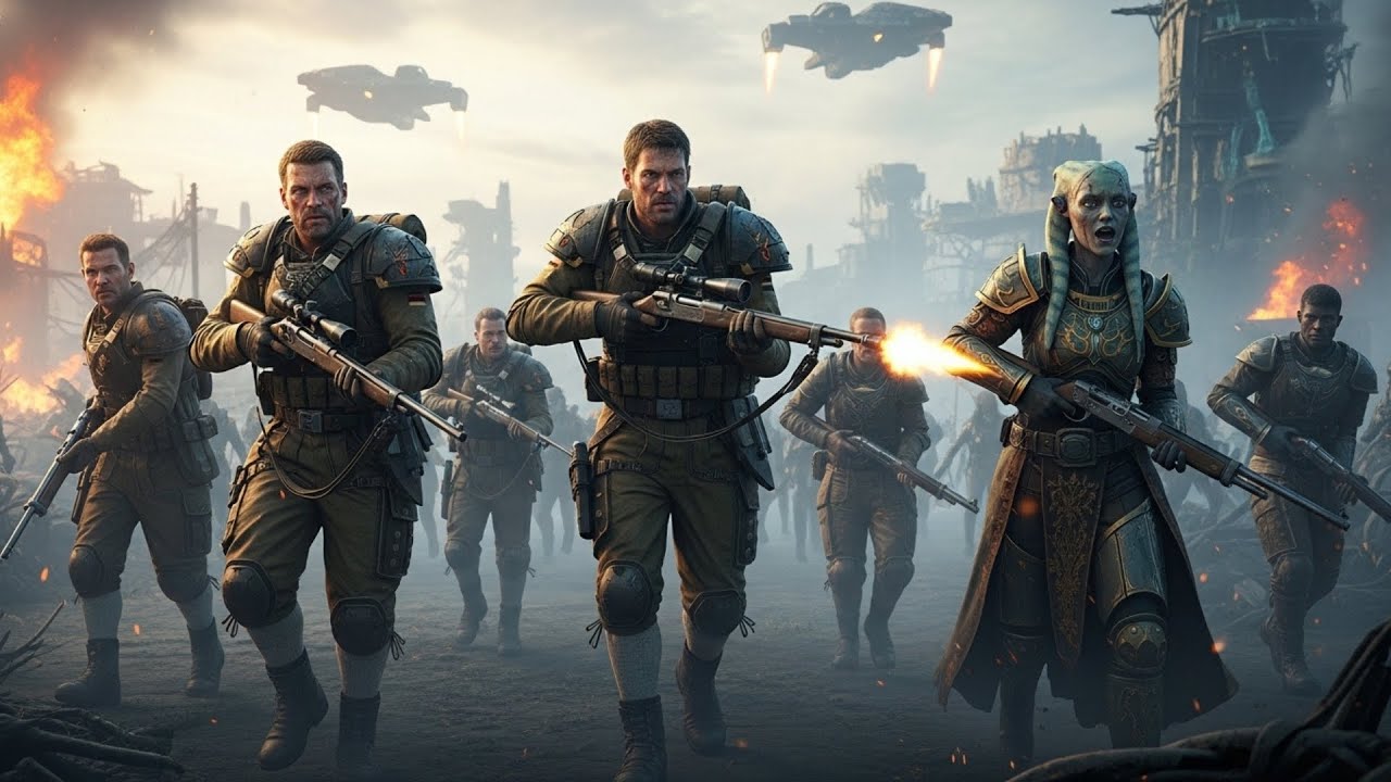 Przydzielili Ludzkiego Strażnika Stacji—Imperialny Dwór Obcych Nie Pojął Że Znaleźli Legendę Wojny