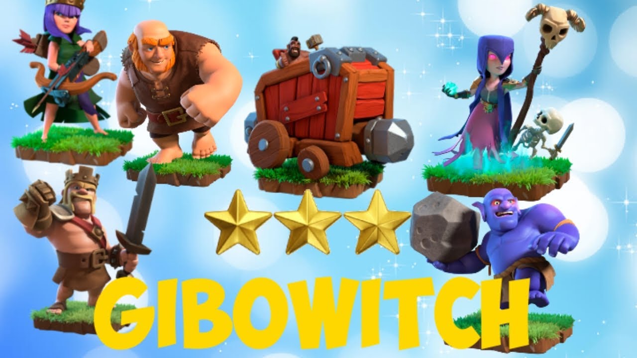 TH10 Gibowitch strategy_Low heroes