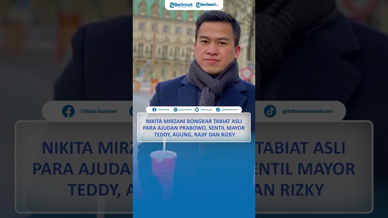 Nikita Mirzani Bongkar Tabiat Asli Para Ajudan Prabowo, Sentil Mayor Teddy, Agung, Rajif dan Rizky