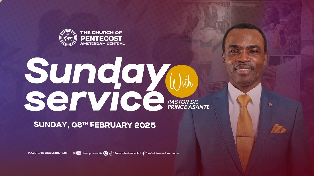 SUNDAY SERVICE | WITH PS. DR. P.Y. ASANTE | THE COP AMSTERDAM CENTRAL| 08 FEBRUARY 2026