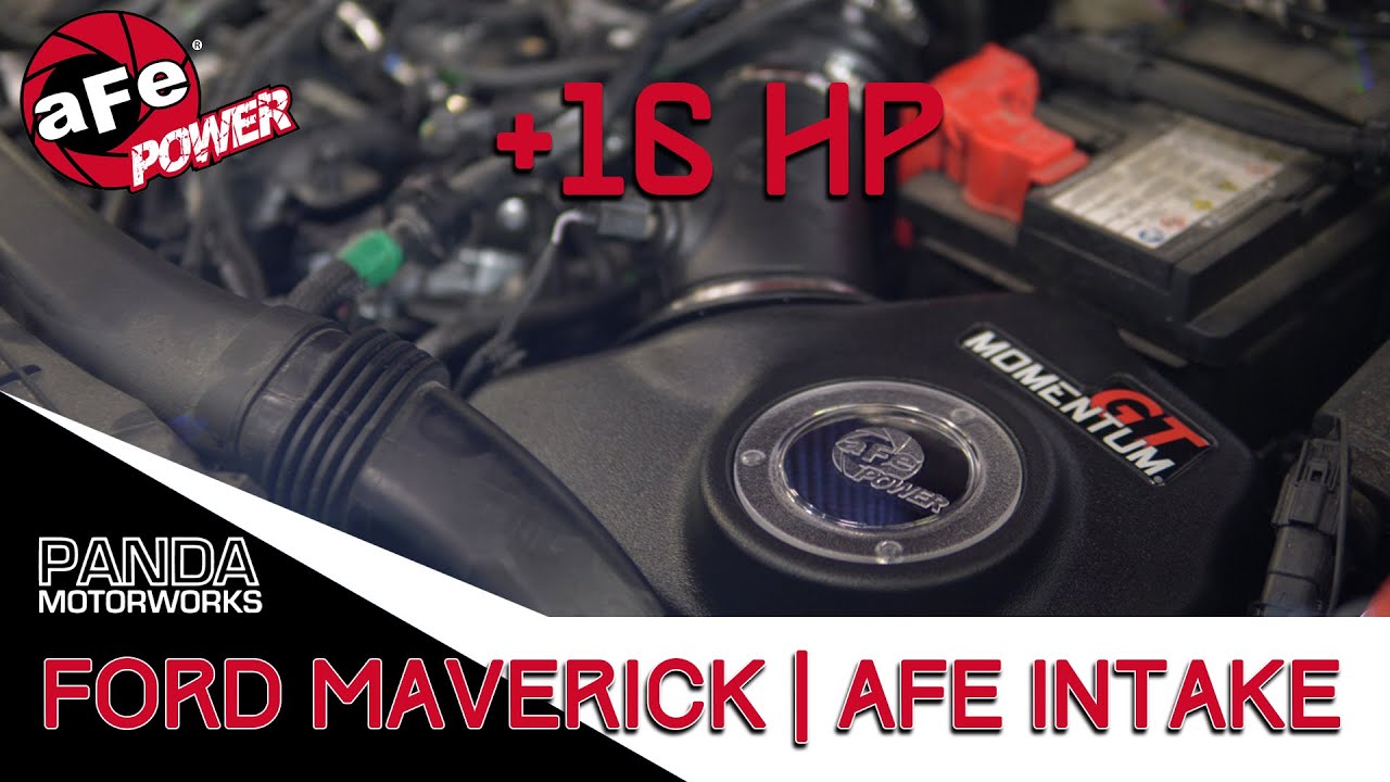 Instant Power! Ford Maverick EcoBoost aFe Air Intake!