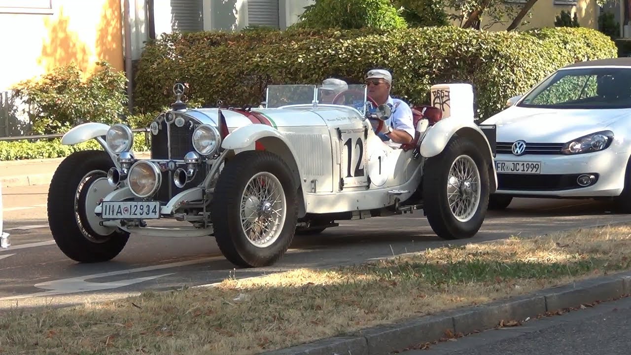 (HD) 7 Million € - 1928´Mercedes SSK - Lovely Sound