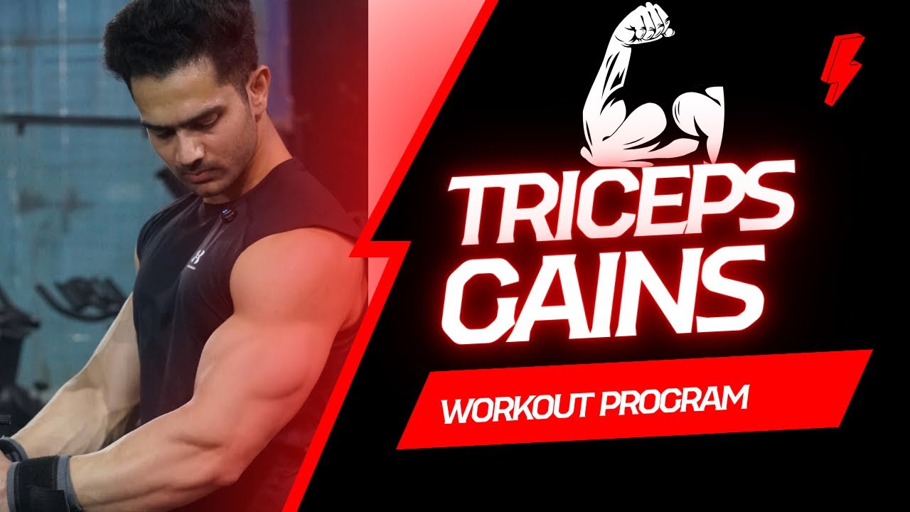 Tricep kese grow Kare ? How to grow triceps muscle ? 💪 