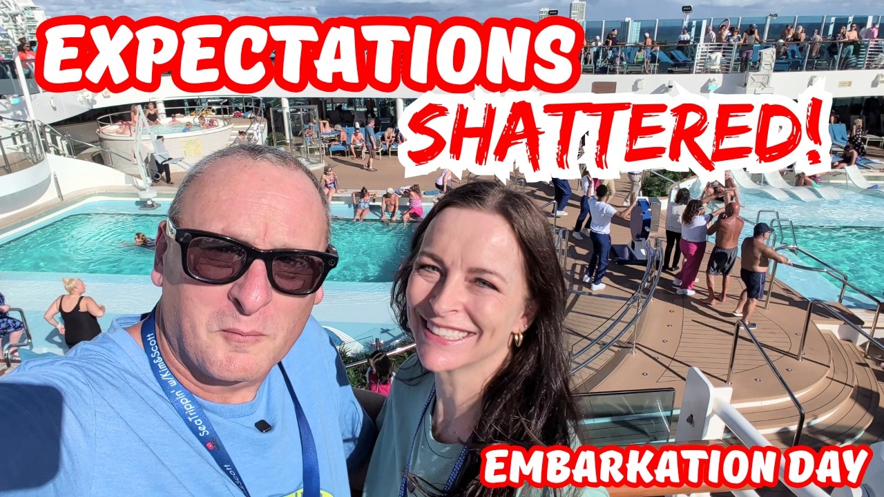 STAR PRINCESS Embarkation Day Was a TOTAL Surprise!