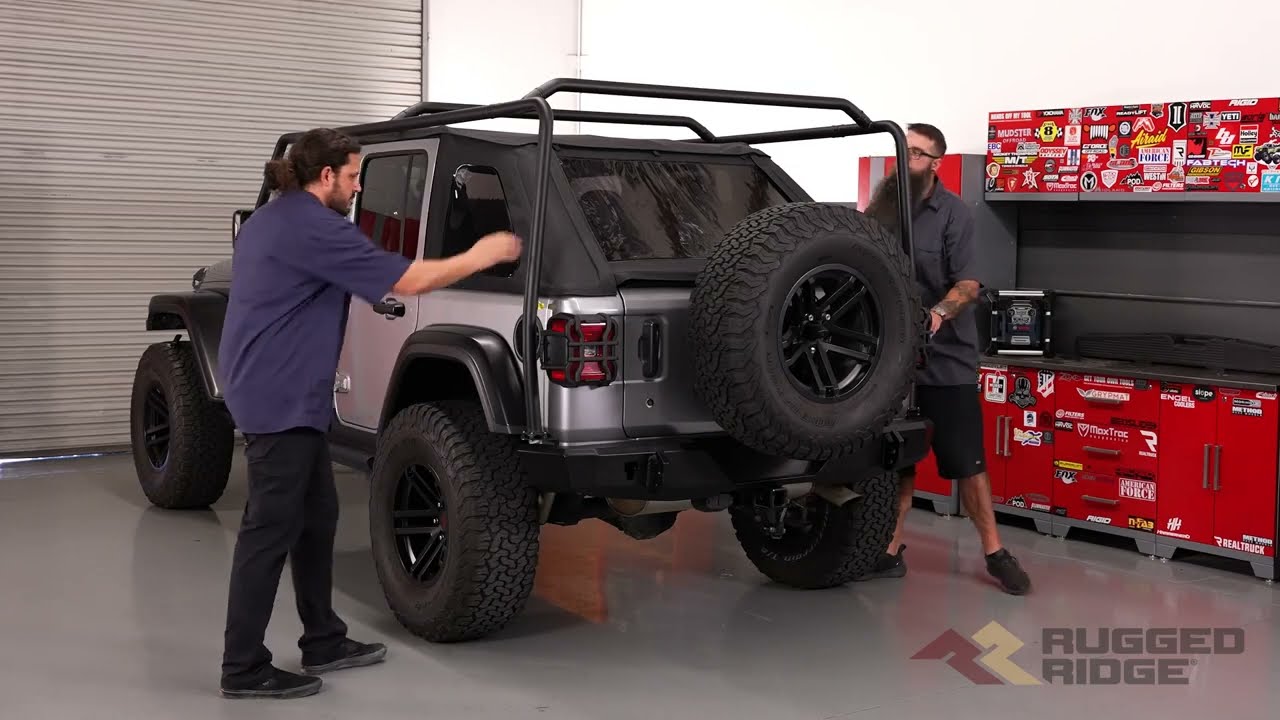 How to Install Rugged Ridge Sherpa Rack on Jeep JL