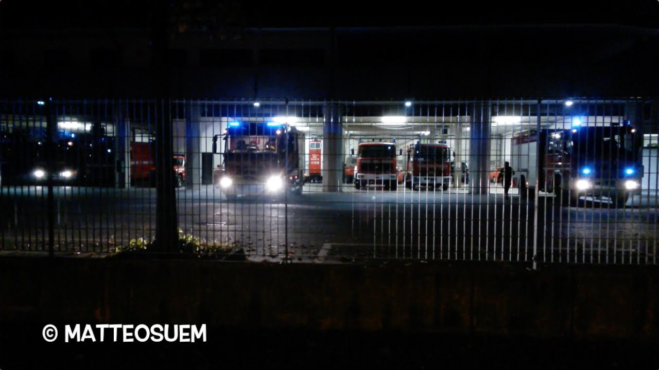 Autopompa + Autobotte + Autogru + Autoscala Vigili del Fuoco Treviso - Italian Fire Brigade