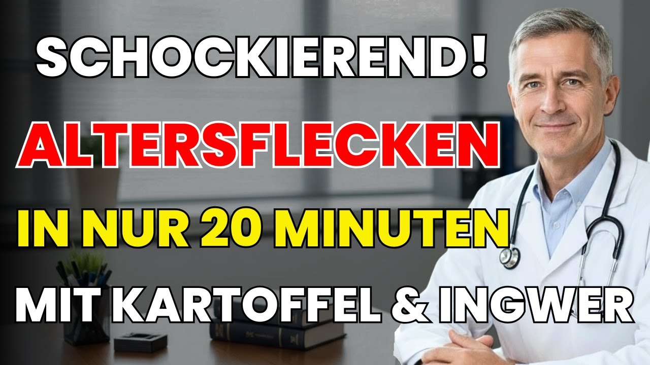 Altersflecken weg? Diese Küchenzutaten überraschen Dermatologen | Gesundheitstipps für Senioren
