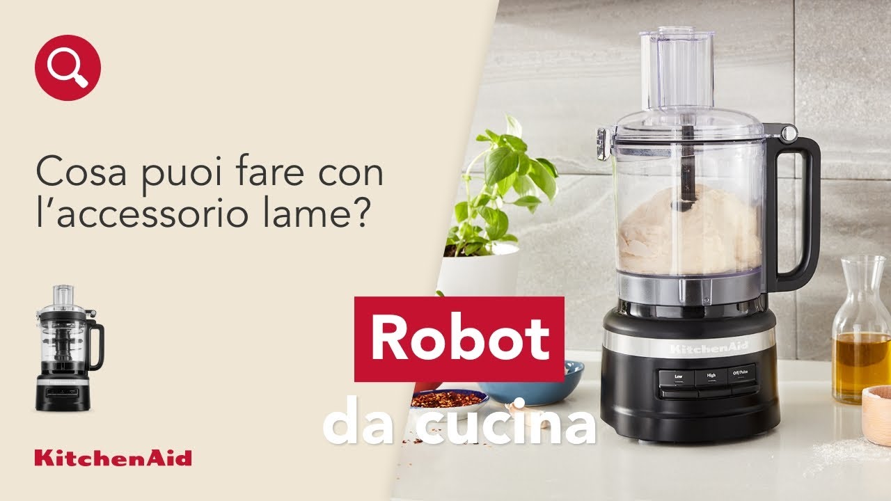 Cosa puoi fare con l'accessorio lame per impasto del robot da cucina KitchenAid? | KitchenAid Italia