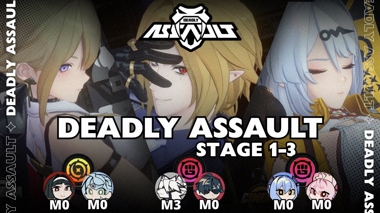 Deadly Assault ✦ Stage 1-3 ✦ F2P ✦ Zenless Zone Zero 2.5