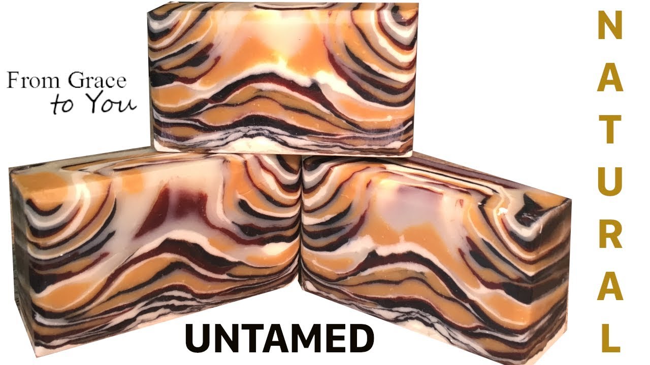 Soap Weaving “Untamed” All Natural Cold Process Soap- Chapter 2 Creating Soap Art Part 2