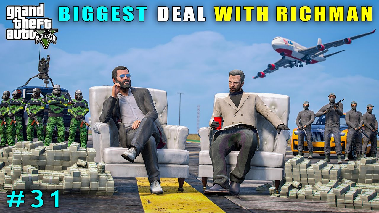 Richman Made The Biggest Deal With Michael | Gta V Gameplay