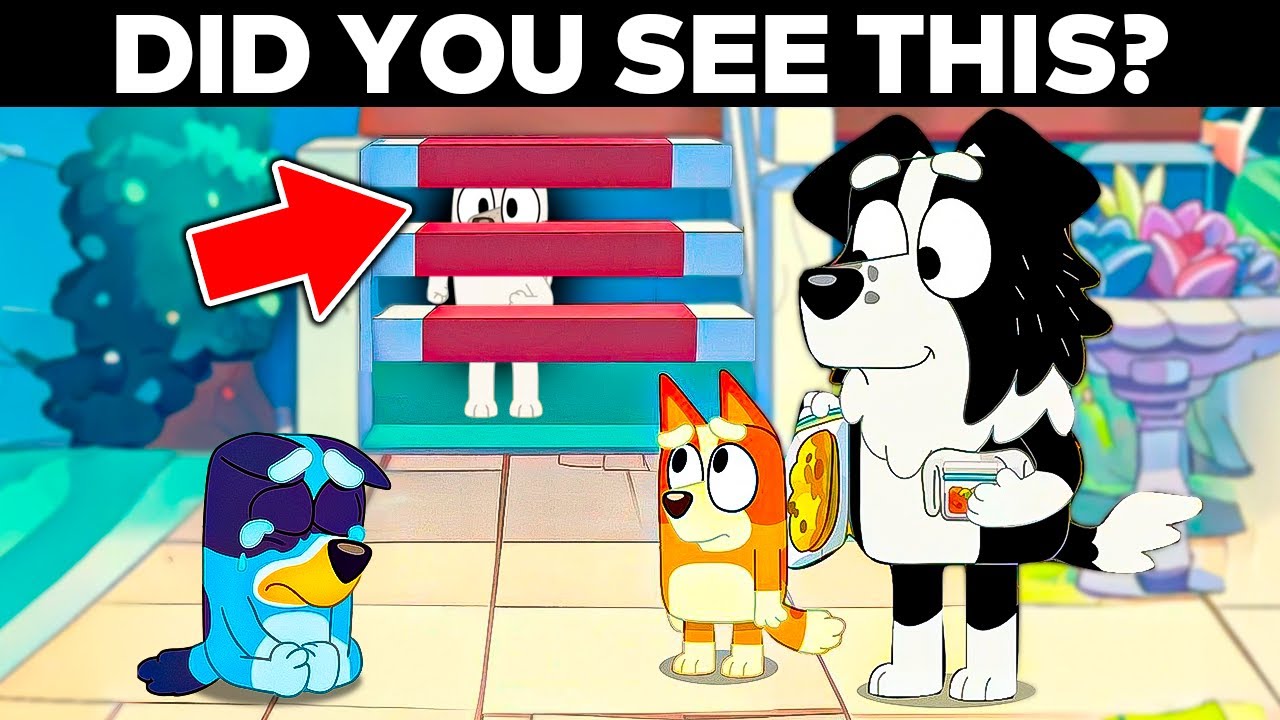 21 MYSTERIOUS Hidden Characters You Didn’t Notice in BLUEY!