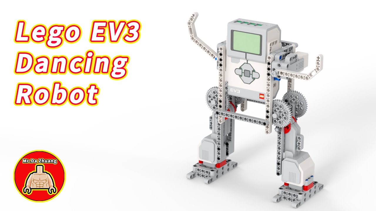 LEGO EV3 dancing robot (with building tutorial) (Lego 45544+45560 series)