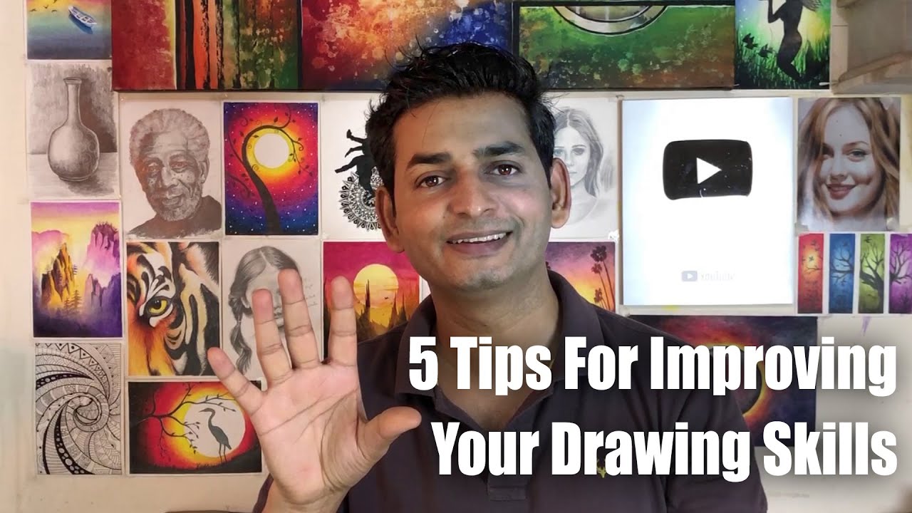 5 Tips For Improving Your Drawing Skills | How to improve Drawing for Beginners
