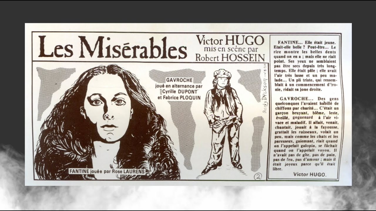 Rose Laurens et Les Misérables (La première Fantine)
