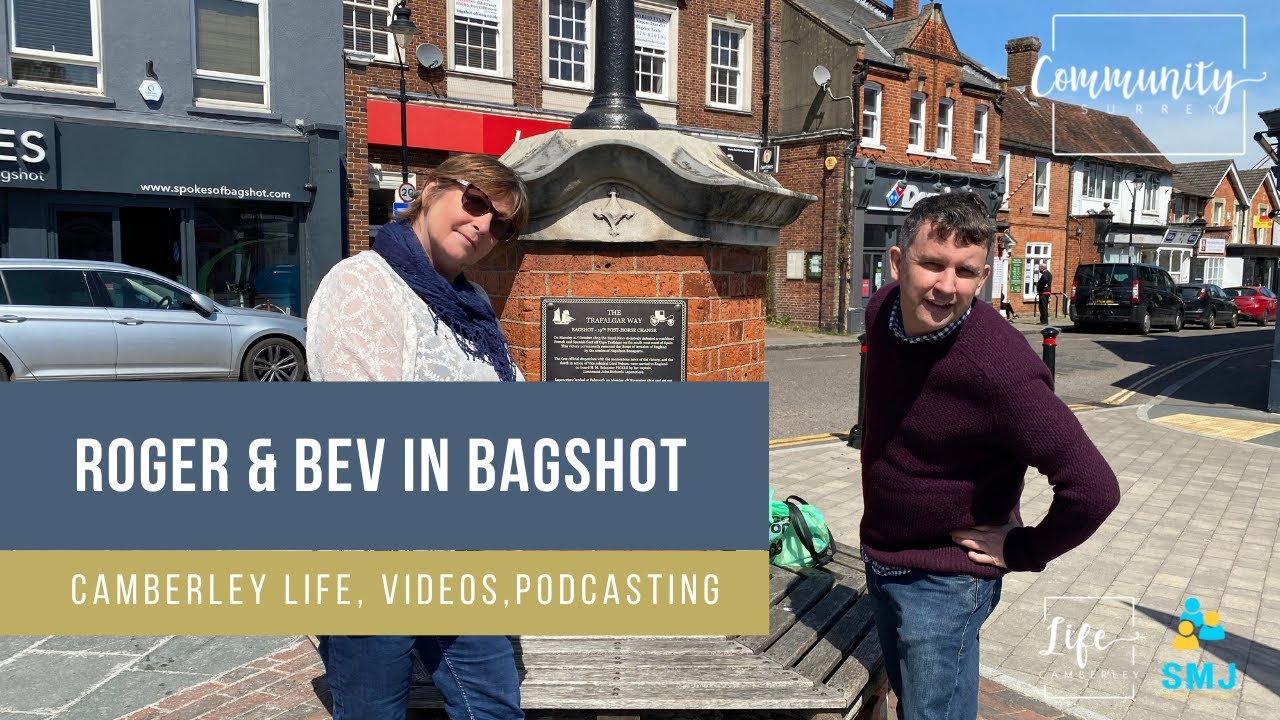 Today Roger & Bev in Bagshot Surrey