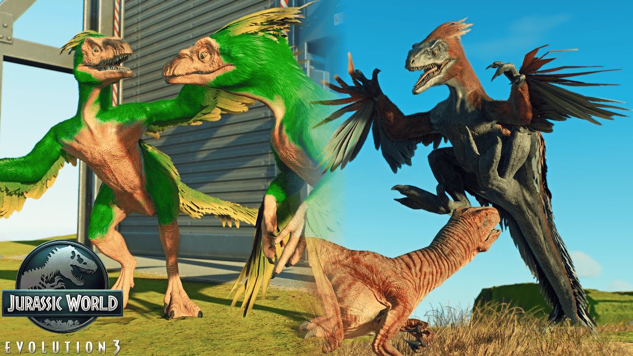 Pyroraptor Complete Showcase (All Animations & Interactions) – Jurassic World Evolution 3