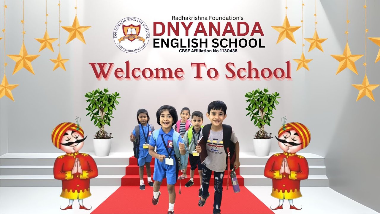 Welcome of 1st std students