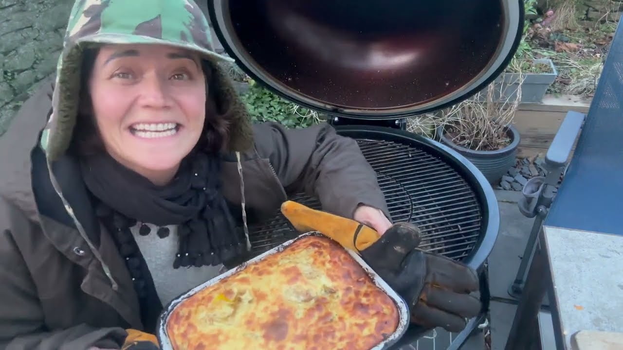 Smoky Squash & Lentil Moussaka on the Barbecue | Not Quite Veggie! (but could easily be)