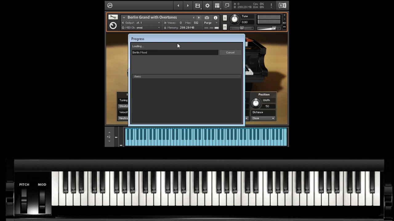 TESTE DA LIVRARIA  - Berlin Concert Grand v1-4-0 KONTAKT