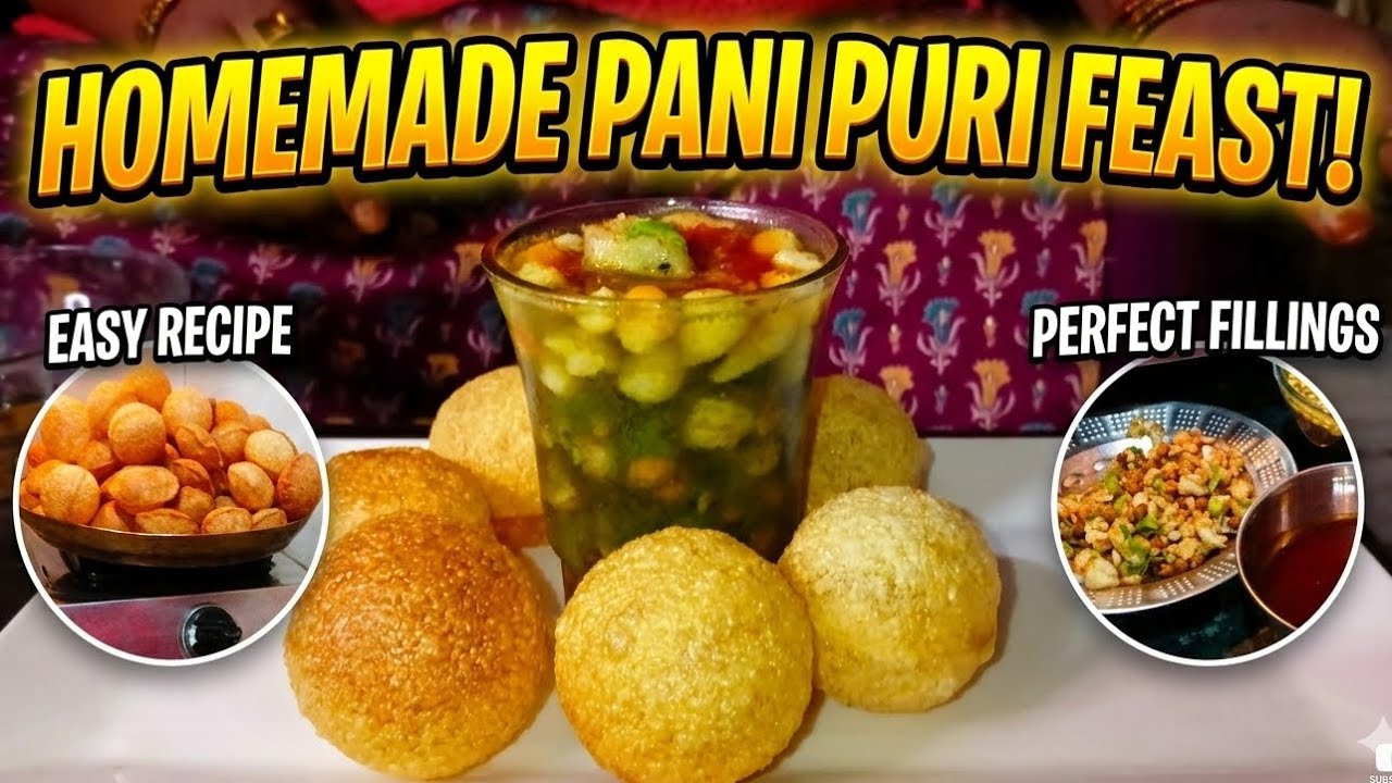 Homemade Pani Puri परफेक्ट पानी पूरी बनाने के आसान तरीके 