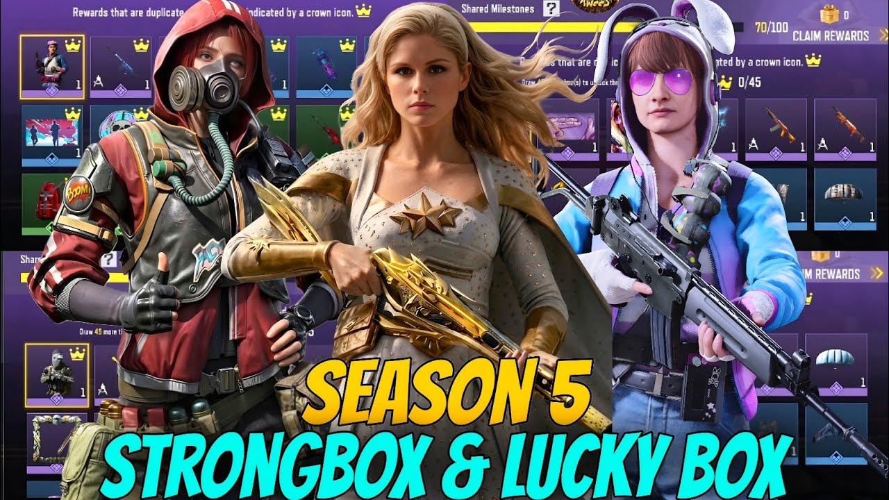 Season 5 All New Lucky Box & StrongBox 2026 | New Epic Weapon & Epic Character | CODM S5 Leaks 2026