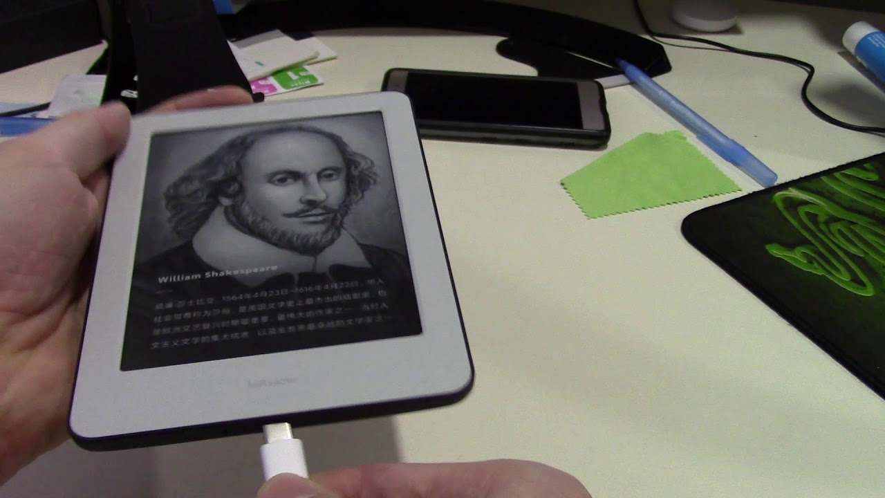 Электронная книга ридер Xiaomi Mi Reader - первый взгляд