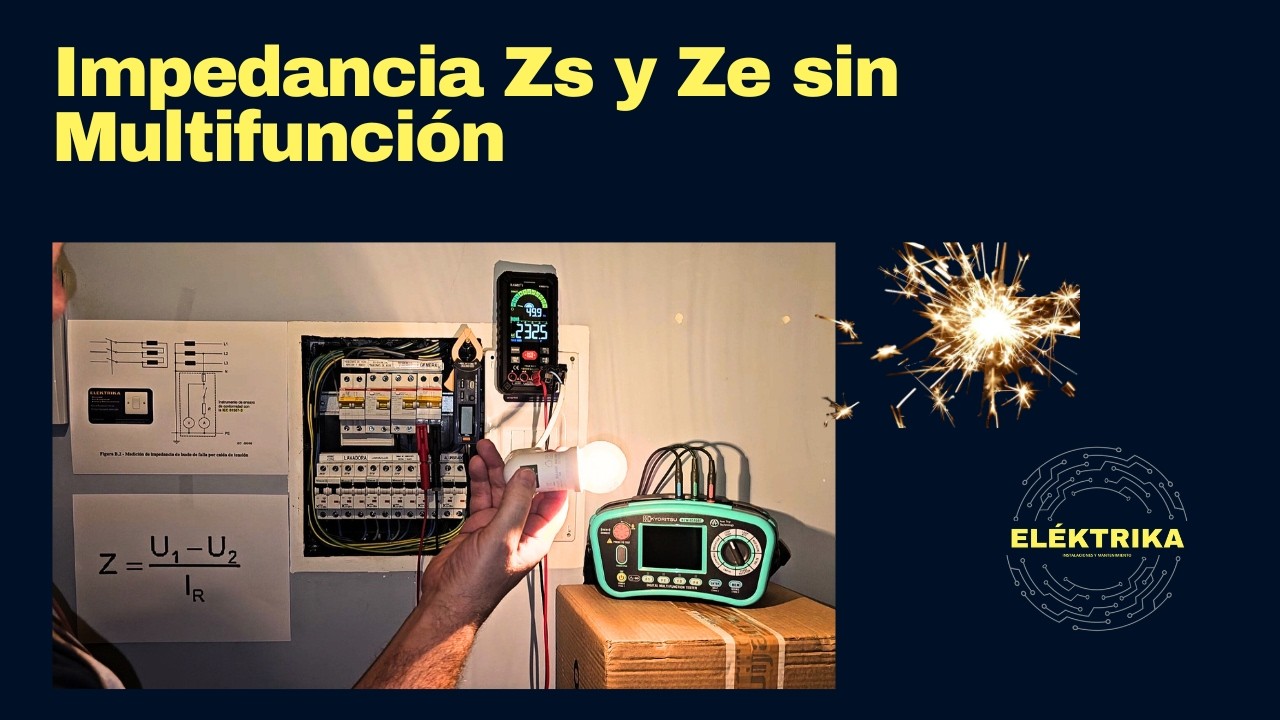 Impedancia de Z Línea vs Ze
