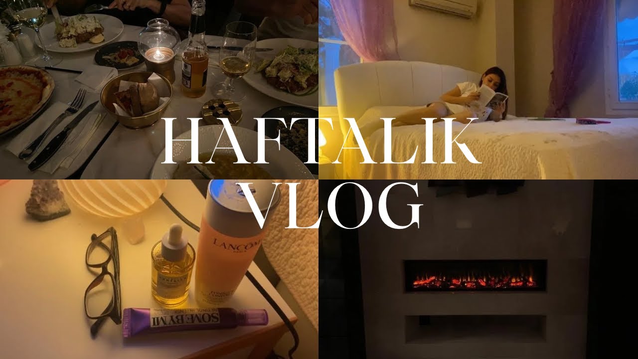haftalık vlog | hiçbirşey yapmıyorum ama birşeyler de yapıyorum 