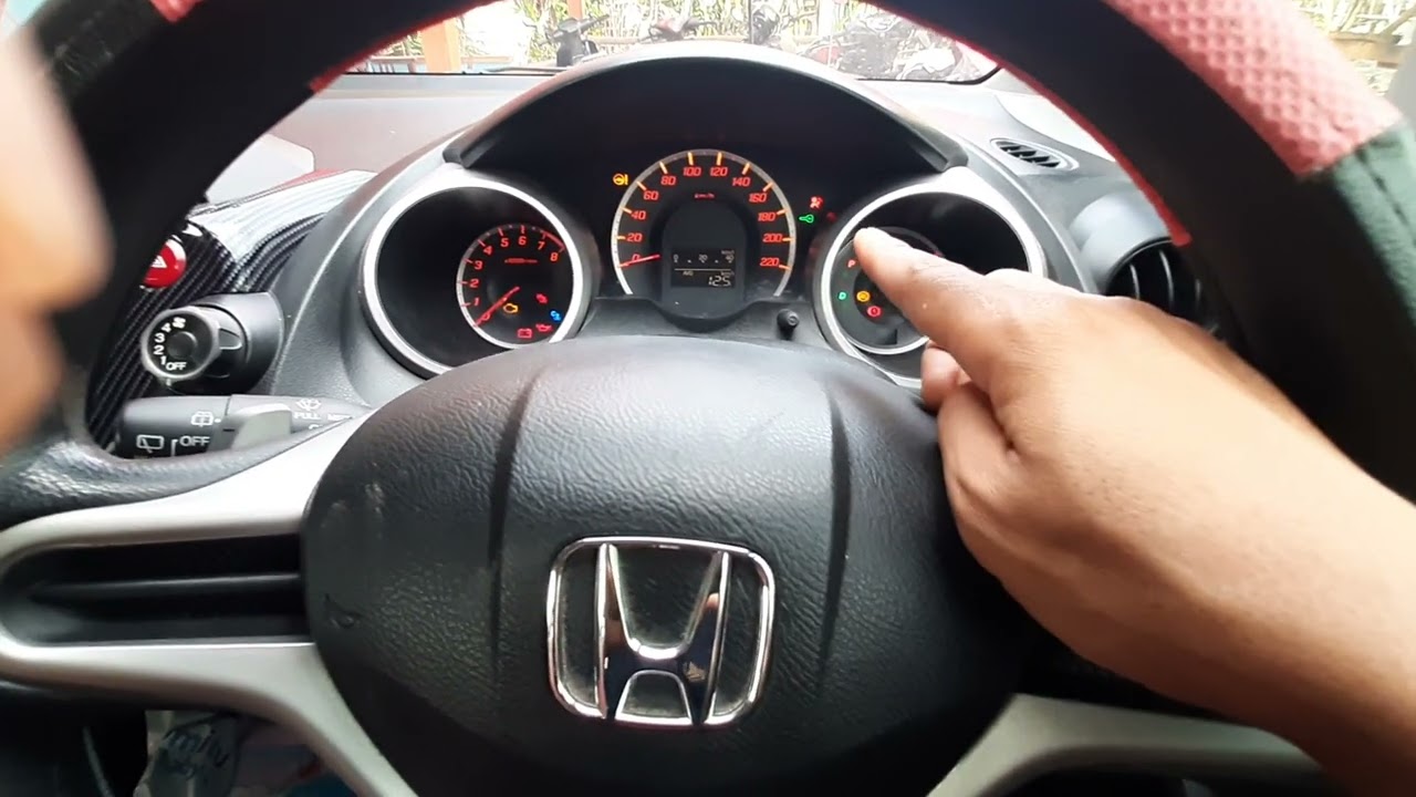 Tes fitur immobilizer / anti maling pada kunci kontak Honda Jazz RS GE8 #jazz #ge8