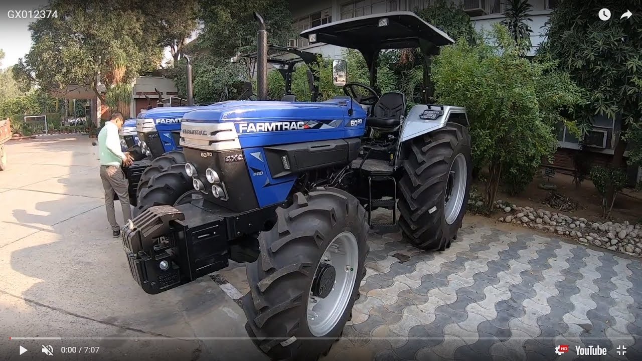 Farmtrack 6090 4X4 tractor full feature & specification