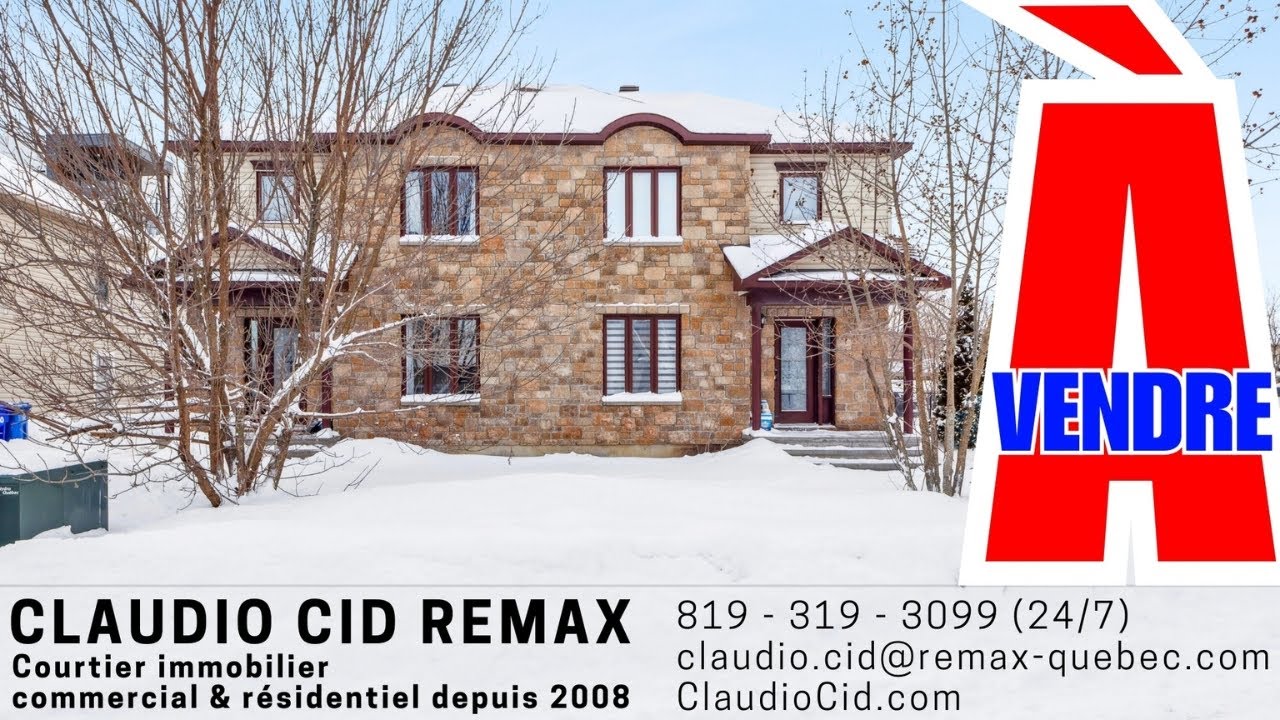 🏡 485,500$ Maison à vendre à Aylmer 🏡 78 Rue Polder 📲INFO/VISITE: 819-319-3099 Claudio Cid REMAX