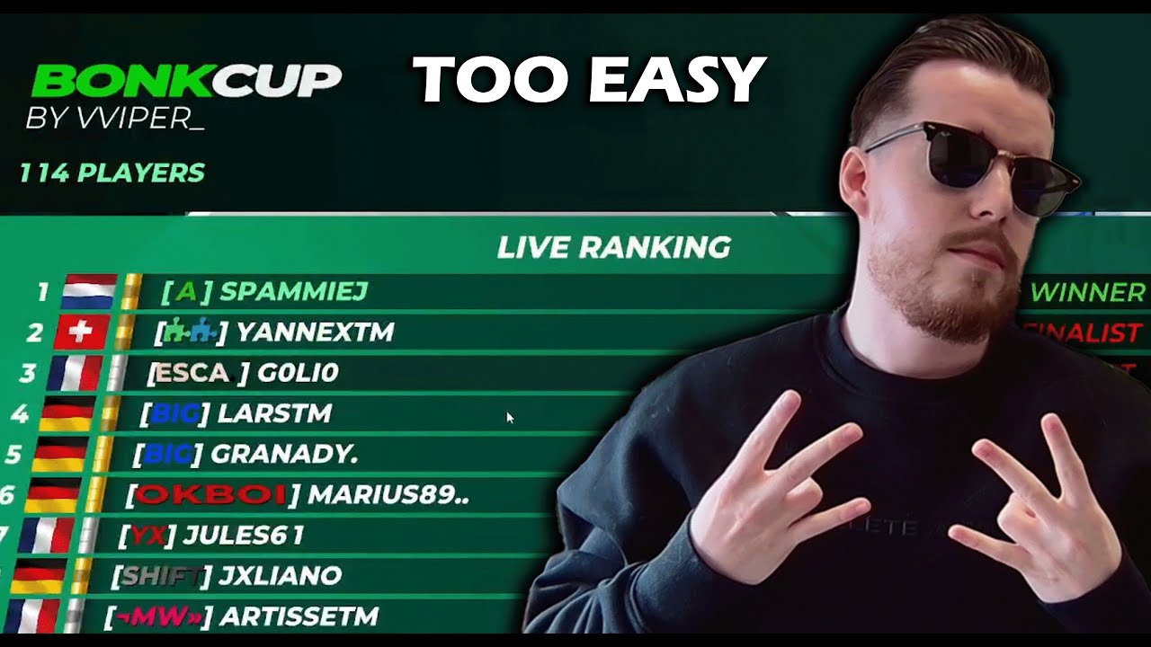 The day Spammiej won Cup Of The Day AND Bonk Cup
