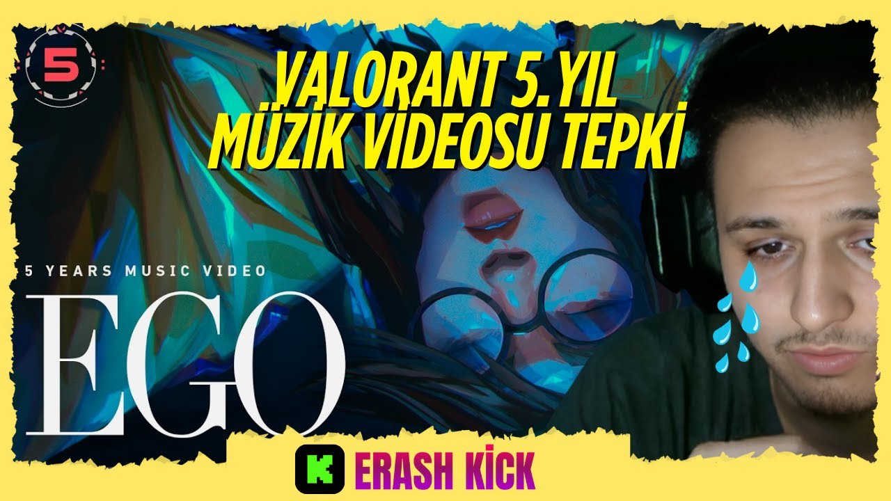 ERASH - WHY WE FIGHT // EGO ft. Qing Madi // Year 5 Music Video - VALORANT (TEPKİ)