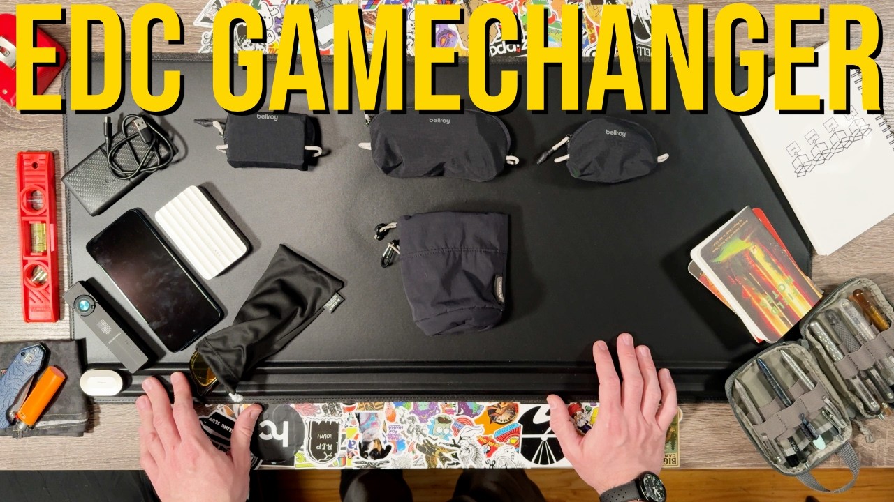 How I Use the Bellroy Cinch Pouch & Lite Pocket Trio (EDC & Travel)