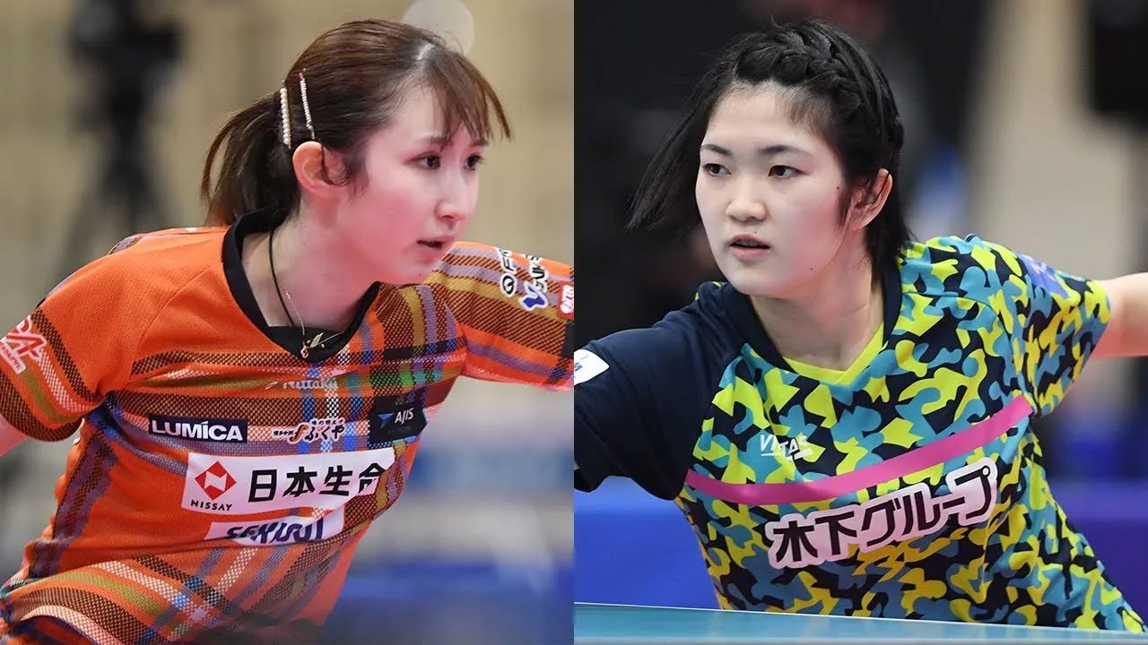 【プレイバック】女子準決勝 早田ひな vs 木原美悠｜第1回パリ五輪日本代表選考会