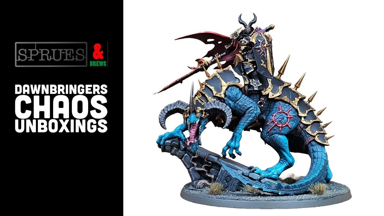 Dawnbringers 6 Hounds of Chaos Unboxing - Abraxia's Varanspear and Brand's Oathbound Age of Sigmar