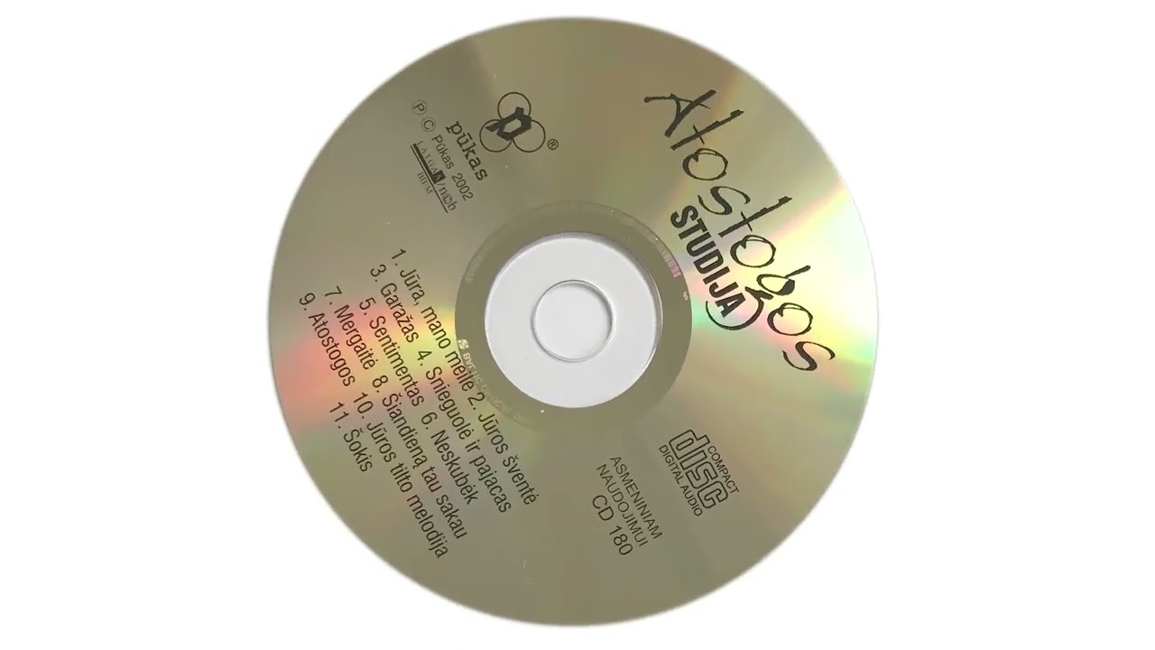 Šiandieną tau sakau