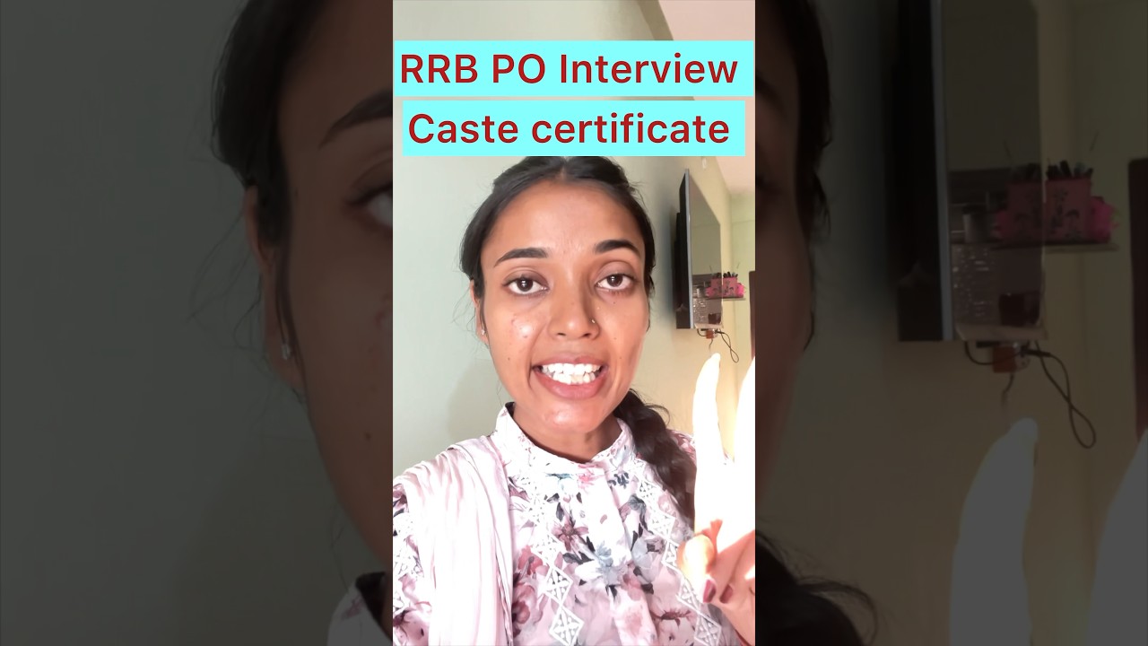 Caste certificate all doubts clear✅ #rrbpo #viral #shortsfeed #shorts