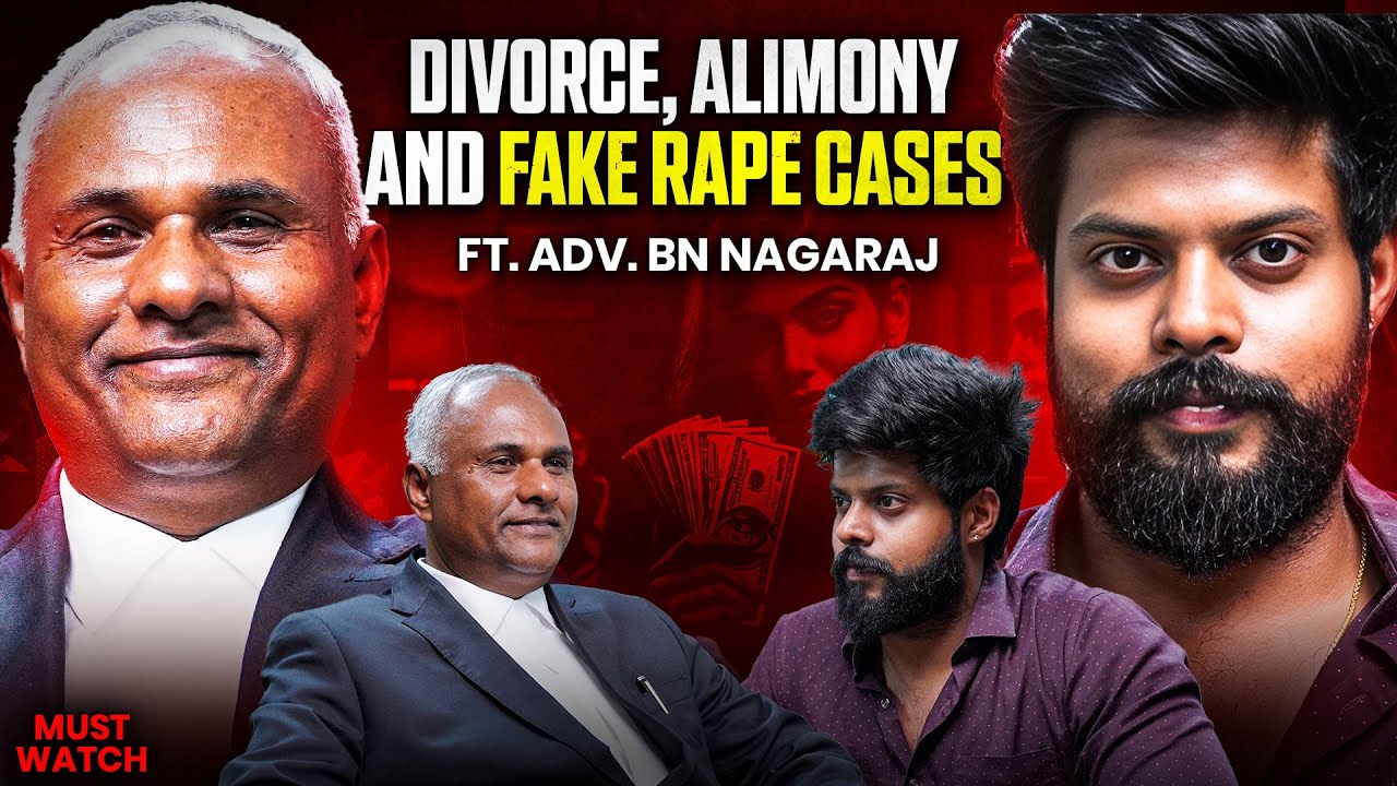 Karnataka's Top DIVORCE lawyer on Fake Rape, Alimony , Marital Sex issues 🤯| The Allrounder show -13