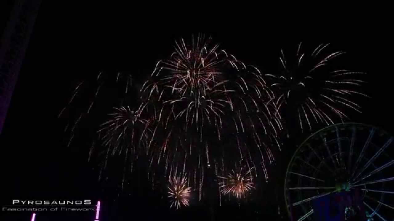 494. EISLEBER WIESE FEUERWERK 2015 - WIESENMARKT EISLEBEN