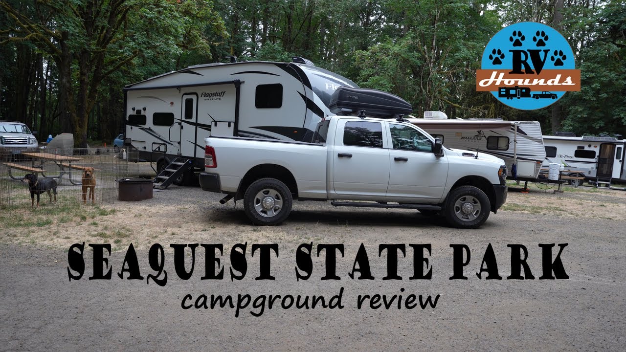 Seaquest State Park July 2024 exploring a new campground