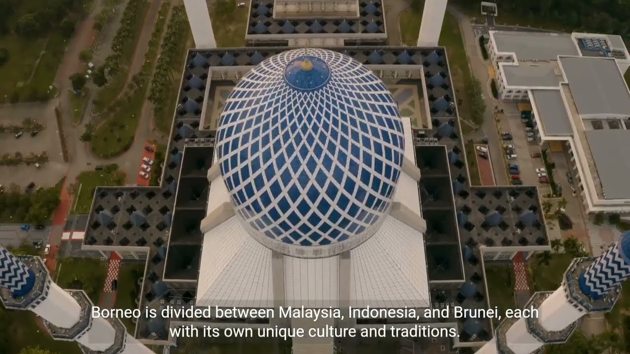 Borneo is a large island located in the Indian Ocean