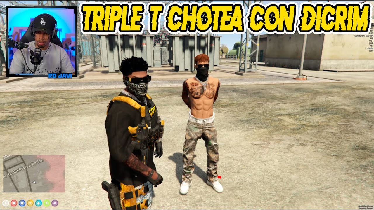 RDJavi: Triple T Chotea Con DICRIM nO Traiciono