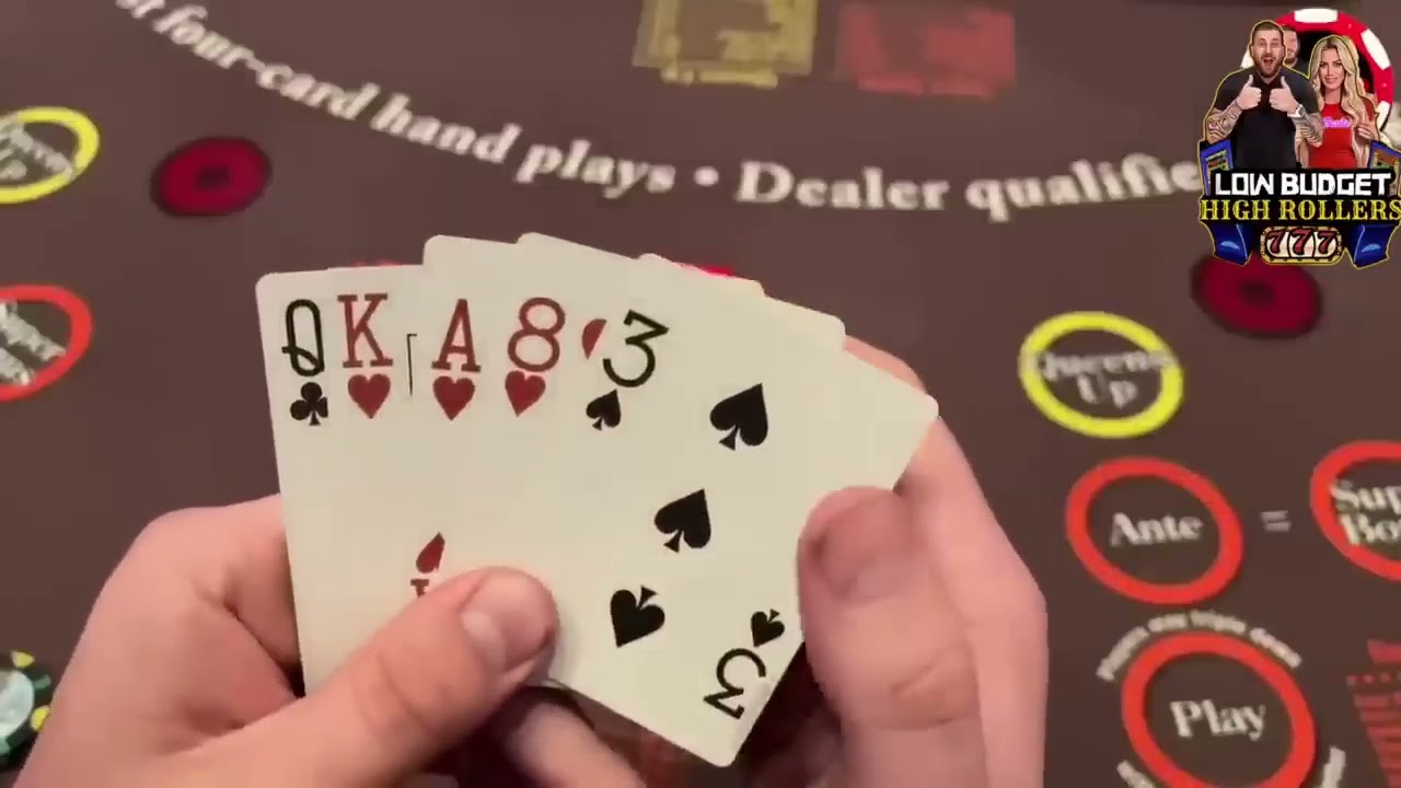 4 card poker! Look what happened!