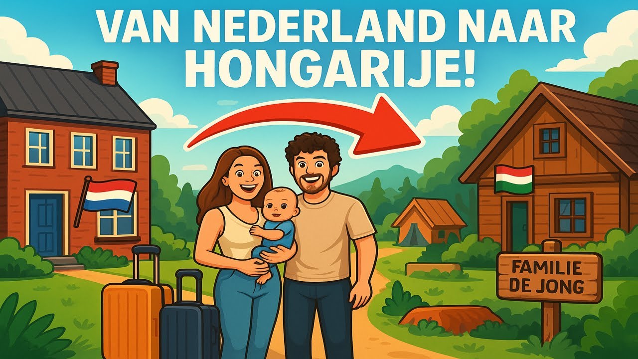 WIJ HEBBEN NEDERLAND VERLATEN OM EEN NIEUW LEVEN TE BEGINNEN IN HONGARIJE