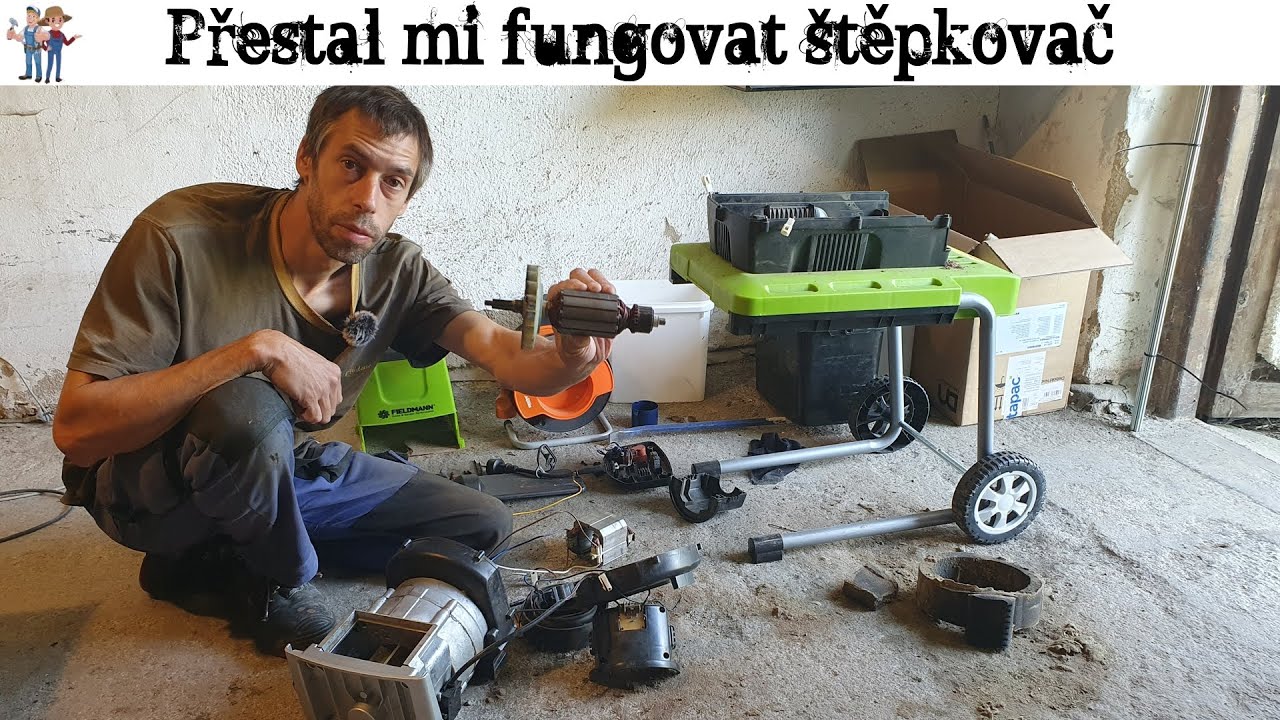 ❌ Rozbitý štěpkovač, co se s ním stalo