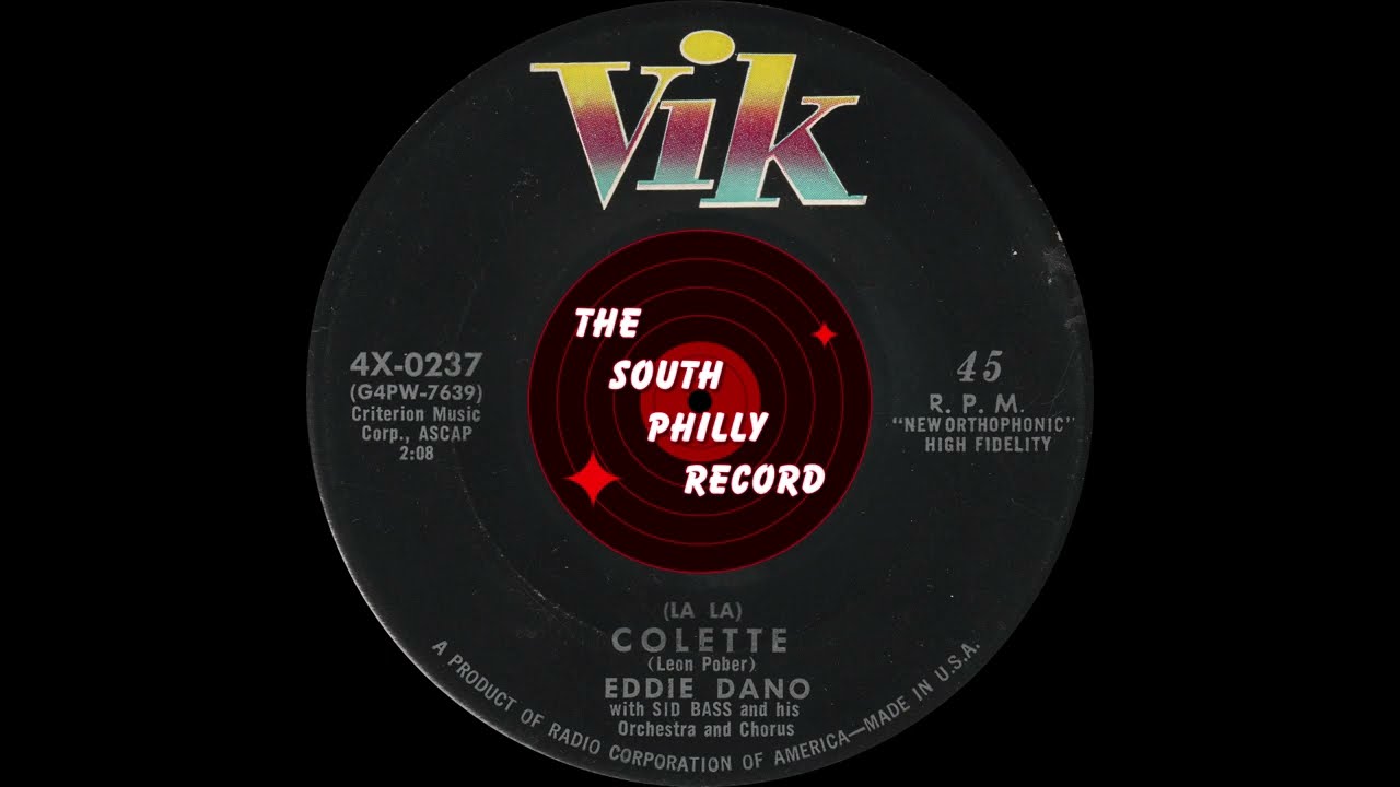 Eddie Dano - (La La) Colette (Vik 1956)