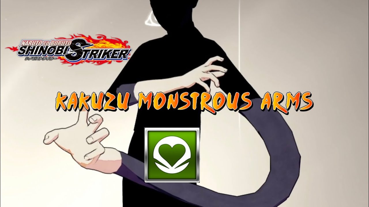 NEW Kakuzu's Monstrous Arms DLC (Heal Weapon Only) - Naruto Shinobi Striker